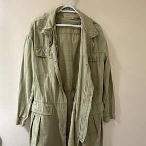 Treasure & Bond Olive Utility Jacket